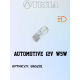 Лампа TESLA W5W W 2,1 x 9,5 d 5 W 12V, B65201, TESLA