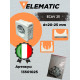 Фиксатор пластиковый для полипропиленовых труб ECAV 25 d=20-25 мм , 13501025, ELEMATIC