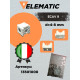 Фиксатор пластиковый для полипропиленовых труб ECAV 8 d=4-8 мм , 13501008, ELEMATIC