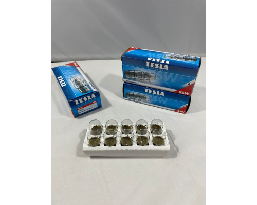Лампа  TESLA  R5W BA 15 s 5 W 12V, B55101, TESLA