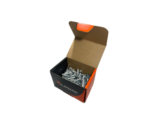 Дюбель с Г-образным крюком саморезом PA 6 ESB/P2 6X30 GM , 8702413, ELEMATIC