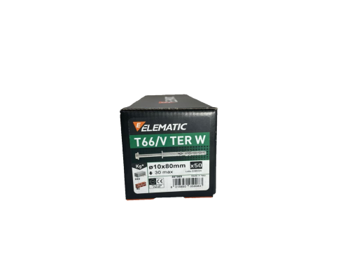 Дюбель фасадный TER W 10x80/30 , 567869, ELEMATIC