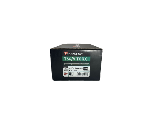 Дюбель-гвоздь потайной TS TORX 10x140/90 , 567860, ELEMATIC