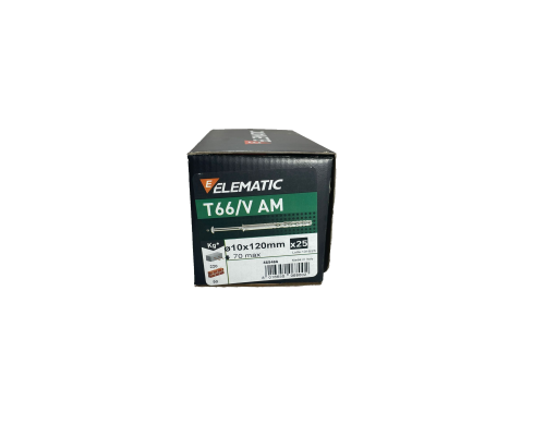 Дюбель-гвоздь распорный под звёздочку AM 10x120/70 , 569466, ELEMATIC