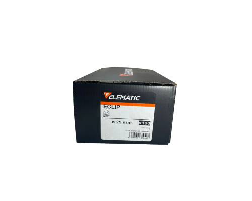 Фиксатор пластиковый для полипропиленовых труб ECLIP d=25 мм, 13502125, ELEMATIC