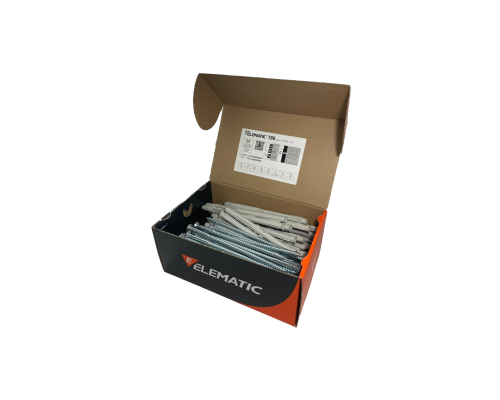 Дюбель-гвоздь потайной TORX 10X160 , 567008, ELEMATIC