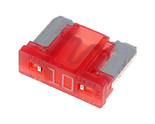 Предохранитель MINIVAL LOW PROFILE 10A, шт, 0700260, MTA