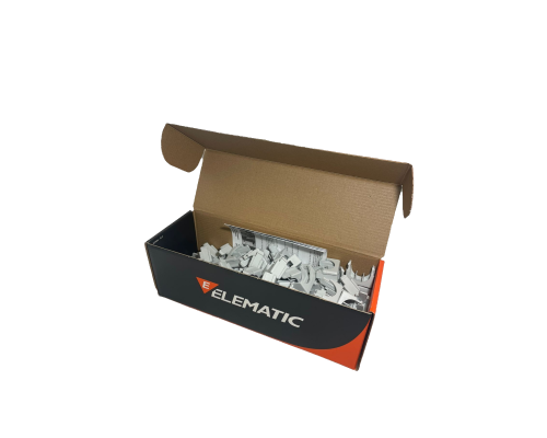 Фиксатор пластиковый для полипропиленовых труб ECAV 25 d=20-25 мм , 13501025, ELEMATIC