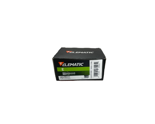 Дюбель потайной пластиковый универсальный  PA6 E 6X30 , 8701003, ELEMATIC