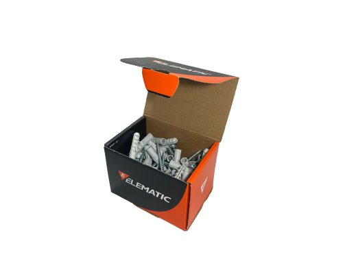Дюбель-потойной с шурупом PA 6 ES /VA10X50 , 8702055, ELEMATIC