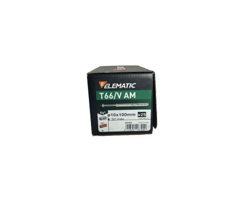 Дюбель-гвоздь распорный под звёздочку AM 10x100/50 , 569465, ELEMATIC