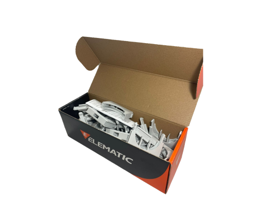 Фиксатор пластиковый для полипропиленовых труб ECAV 50 d=40-60 мм, 13501050, ELEMATIC