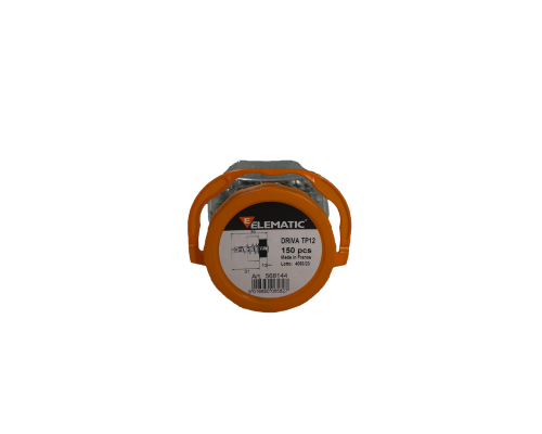 Дюбель винтовой металлический с шурупом DRIVA TP 12 CAN , 568144, ELEMATIC