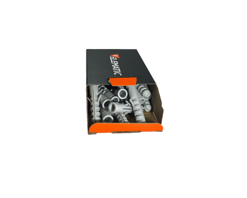 Дюбель потайной пластиковый универсальный  PA6 EB 12X60, 8701056, ELEMATIC