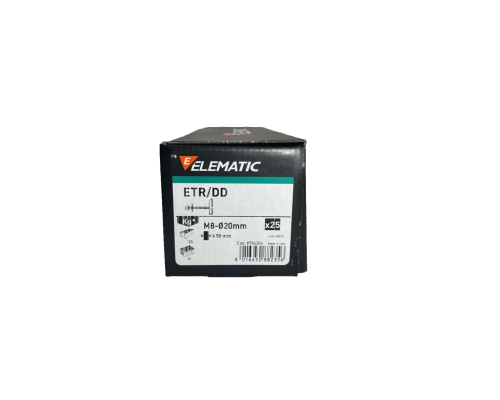 Дюбель складной со шпилькой ETR/DD 8 , 8706304, ELEMATIC