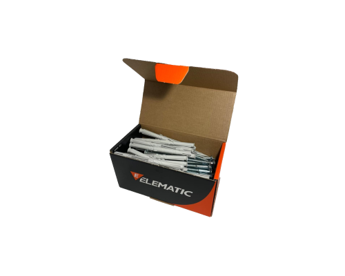 Дюбель-гвоздь потайной TORX 8X120, 567003, ELEMATIC
